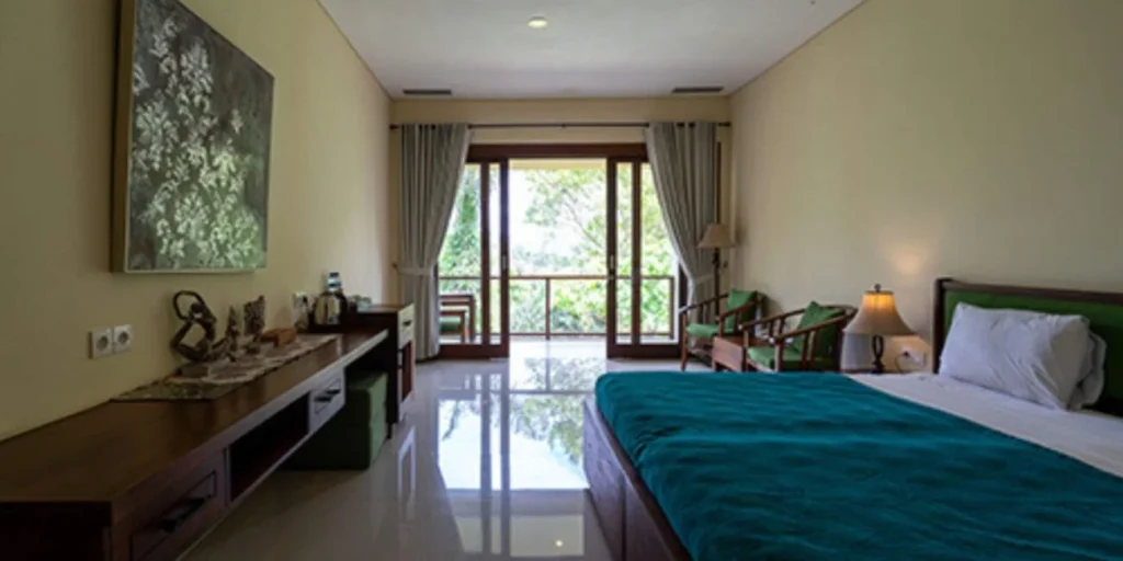 Deluxe Farm Room Plus jungle sanctuary at Moksha Bali