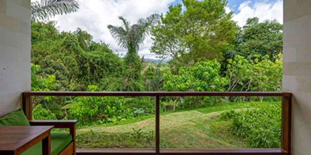 Deluxe Farm Room Plus jungle sanctuary at Moksha Bali