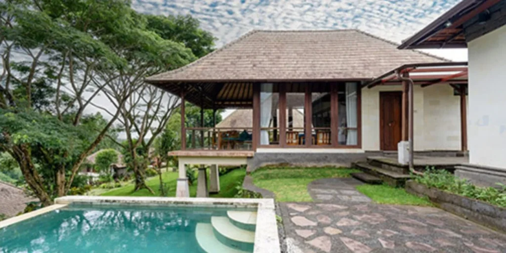 Two-bedroom pool villa at Moksha Ayurvedic retreat Bali
