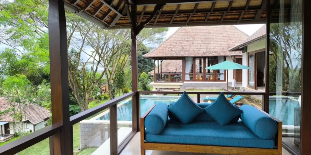 Two-bedroom pool villa at Moksha Ayurvedic retreat Bali