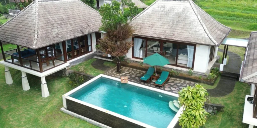 Two-bedroom pool villa at Moksha Ayurvedic retreat Bali