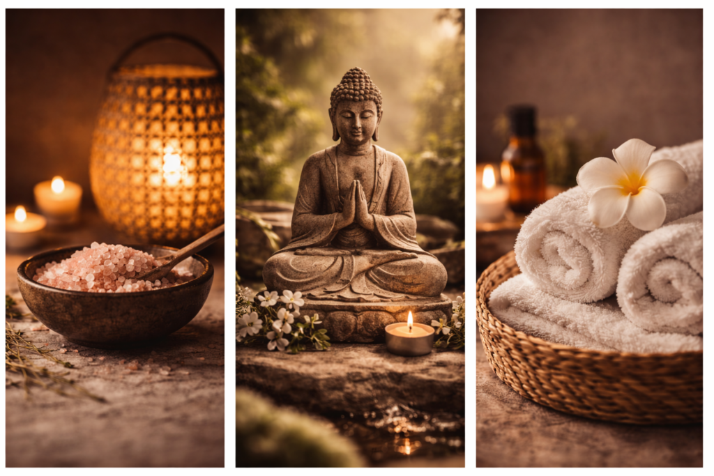 Daily rhythm and full Panchakarma cycle for 21 Night Renewal at Moksha Bali